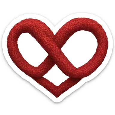 Infinity heart  sticker