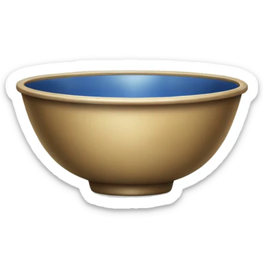 enameled bowl sticker