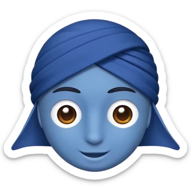 Türk bayrağının mavi hali 🇹🇷 sticker