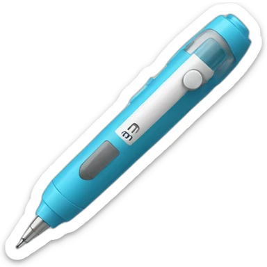 Insulin pen sticker