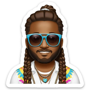t. pain at coachella april 2025 sticker