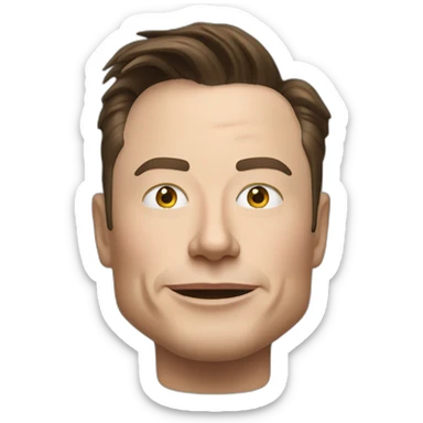 Elon musk a rockstar sticker