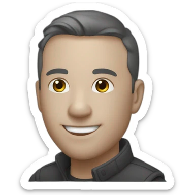 carre avec les main sticker