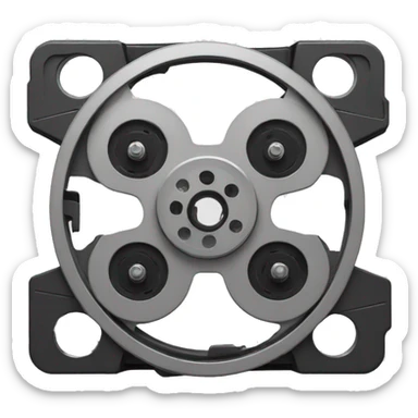 magnetic tape reel sticker