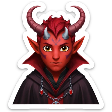 warlock thiefling  sticker