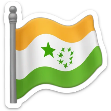 Yezidi drapeau   sticker