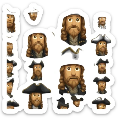 Hector Barbossa  sticker