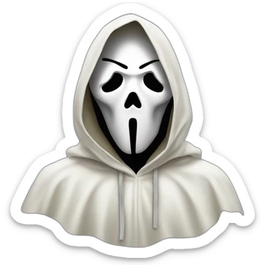 ghostface movie sticker