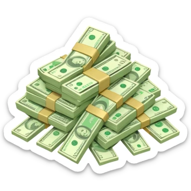 varniable revienue money money variable money sticker