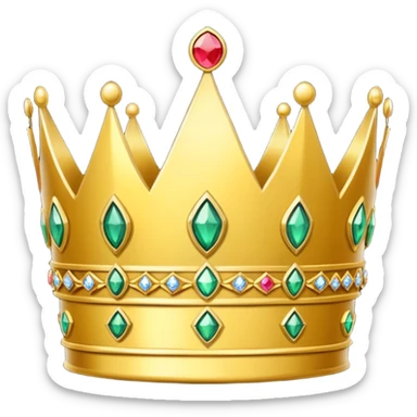 queen crown sticker