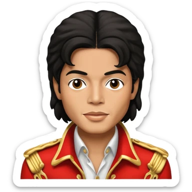 Michael jackson sticker