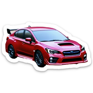 Subaru sti sticker