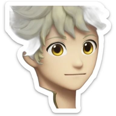 Asta-blackclover sticker