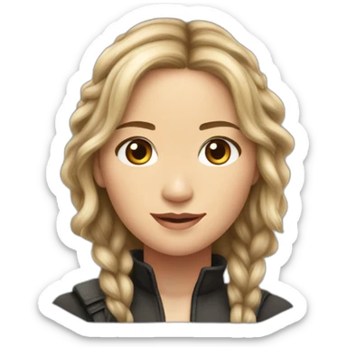 Jennifer Lawrence, Katniss everdeen sticker