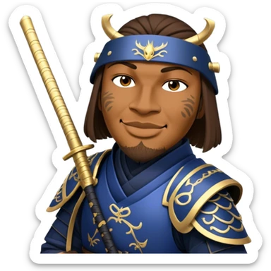 Samurai Strategist sticker