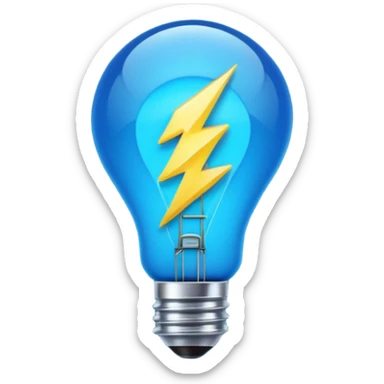 clean electricity  sticker