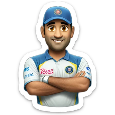 Ms dhoni  sticker