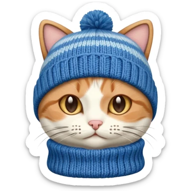 Winter Beanie Pet sticker