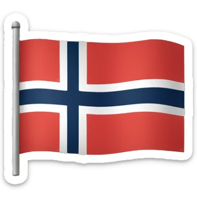 Flag of Norway sticker