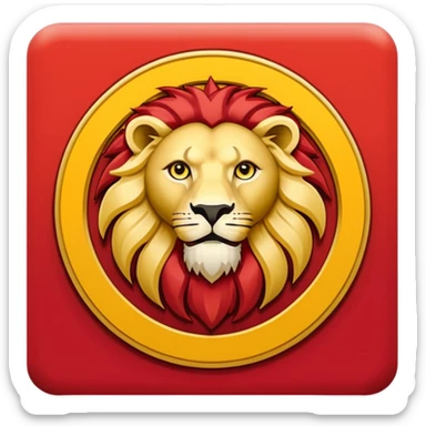 Türkiye futbol ligindeki Galatasaray fk futbol kulübünün logosunu yapar mısın sticker