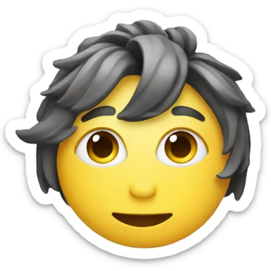 an emoji with their eyes in spiral sticker