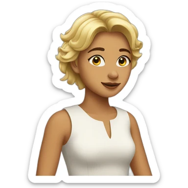 Cara tierna  sticker