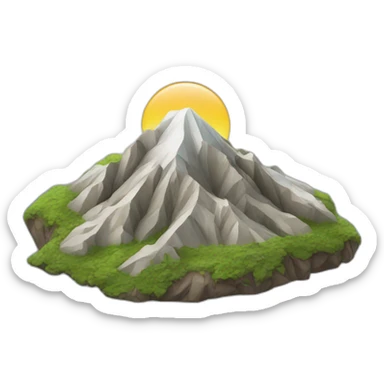 summit mountain sticker
