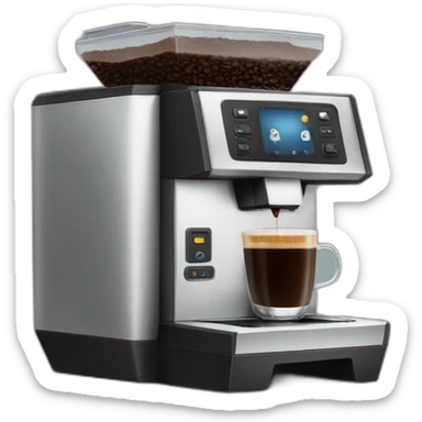 Coffee macchine sticker