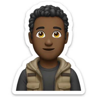 Prototype men sticker