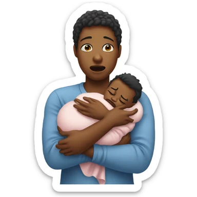 Fear of babies sticker