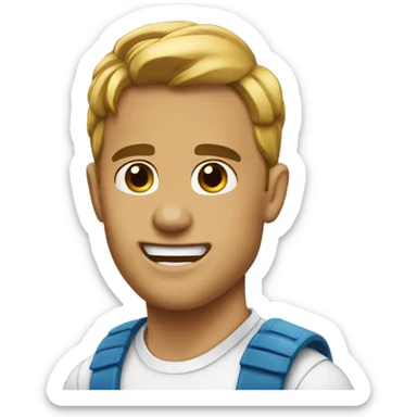 very good jawline emoji sticker