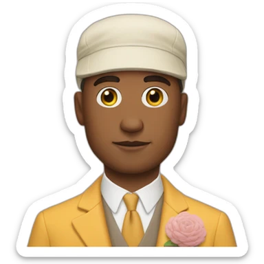 Wes Anderson caracter sticker