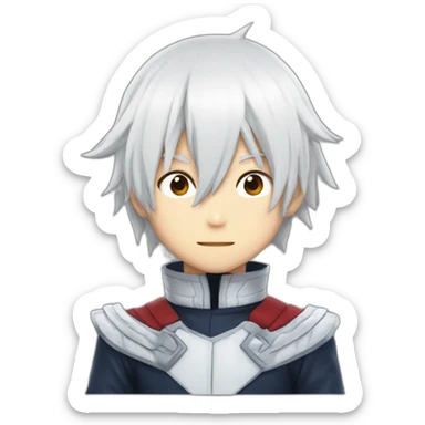 Shoto Todoroki de mha sticker