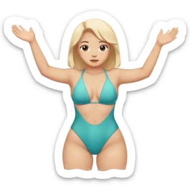 Big booty with hands sfw sticker