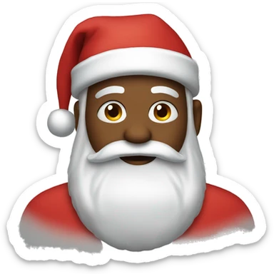 Santa sticker