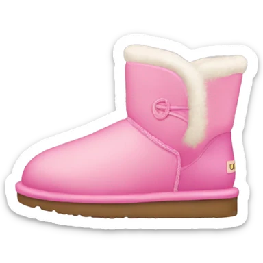 Pink Ugg boots sticker