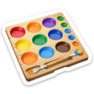 Paint Palette sticker