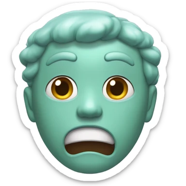 Crea un emojis que de una mitad sea un ángel y la otra mitad un demonio  sticker