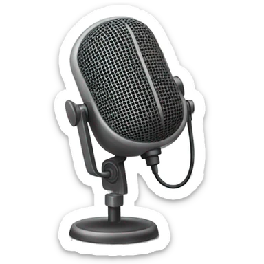 sound recording with sound wave sticker