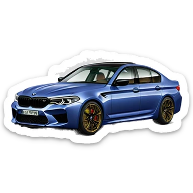 BMW m5 cs  sticker