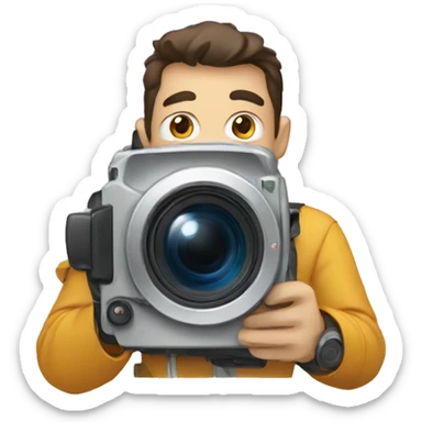 camara profesional sticker