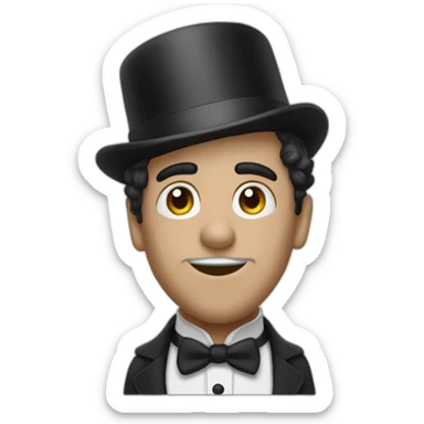Charlo chaplin sticker
