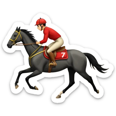 it is not endurance horse race sticker