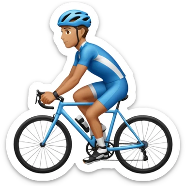 deportista ingeniero ciclista  sticker