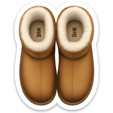 UGG slippers  sticker
