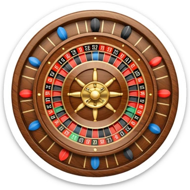 rouletta for casino sticker