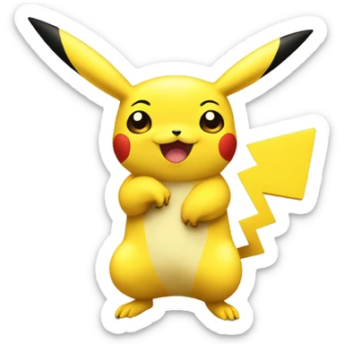 Picachu sticker