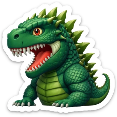 Godzilla  sticker