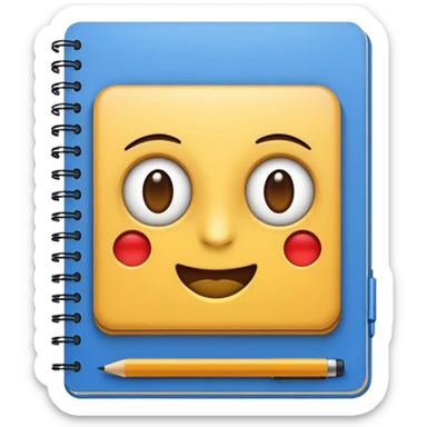 Notebook sticker