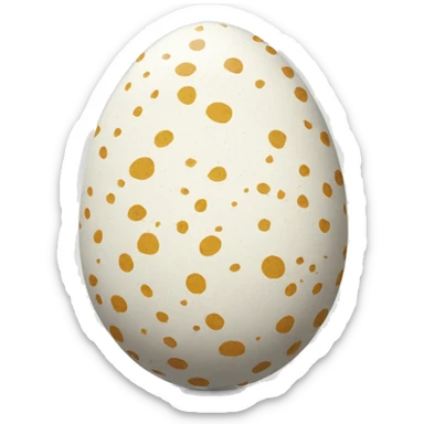 speckled egg sticker